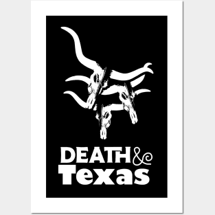 Death & Texas Posters and Art